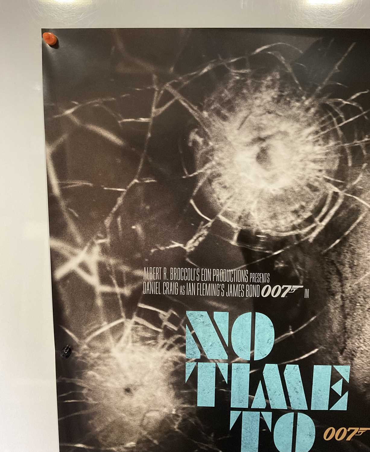 NO TIME TO DIE (2021) UK Quad double-sided teaser film poster for the 25th James Bond instalment - Image 2 of 6