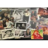 A group of autographed Male Hollywood movie star colour photographs to include MATTHEW BRODERICK X2,