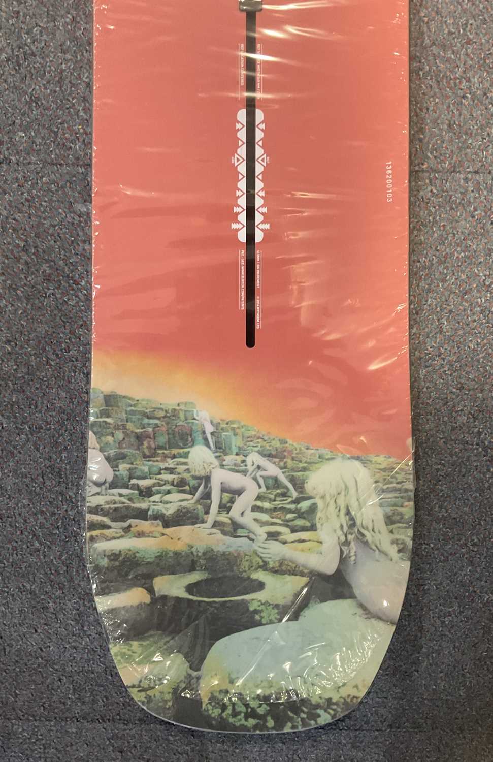 A 2017 Burton Easy Livin LED ZEPPELIN design snowboard, full size, still in original wrapping. The - Image 3 of 5