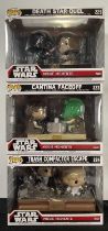 STAR WARS - A group of Star Wars Movie Moments Funko Pop sets comprising of Cantina Face Off #223
