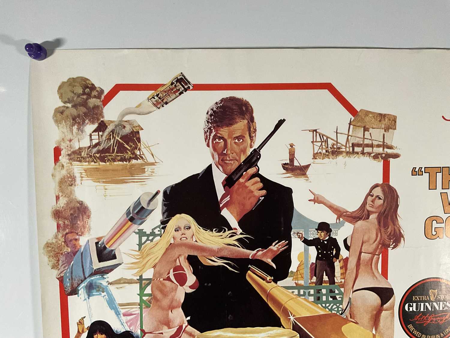 JAMES BOND: THE MAN WITH THE GOLDEN GUN (1974) - An unusual Guinness tie-up with the James Bond film - Image 4 of 6