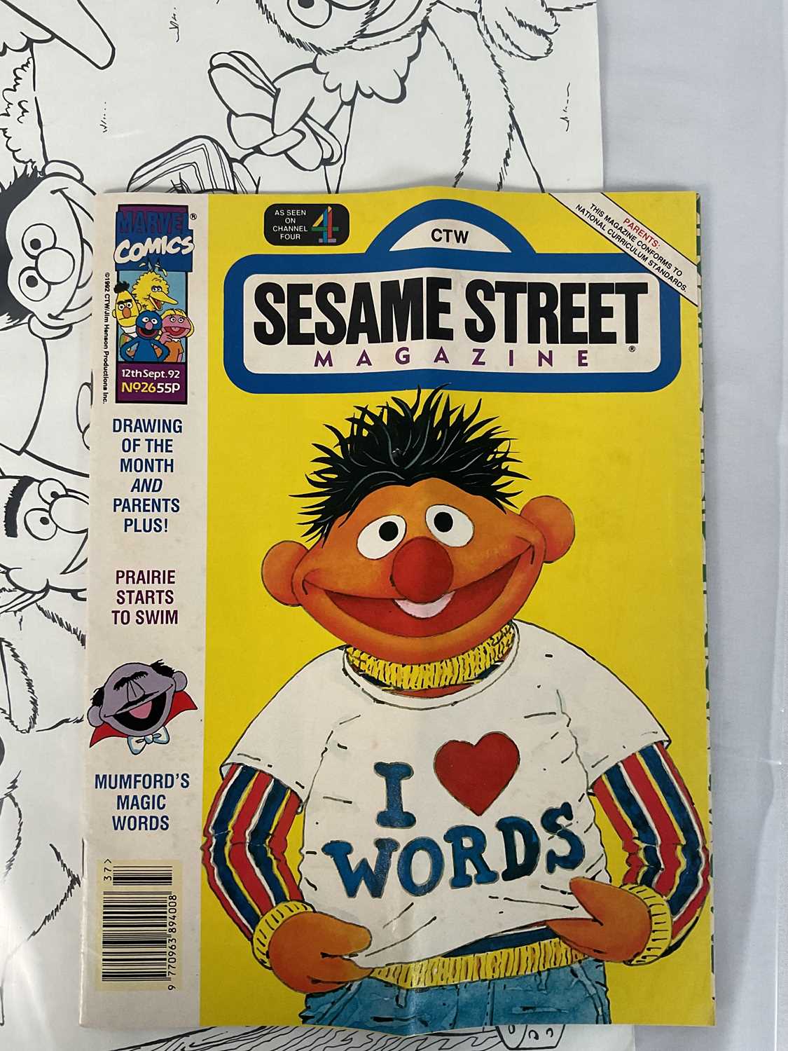 Original Comic Book Artwork - A drawing by MYCHAILO KAZYBRID from the Sesame Street Magazine #26 ( - Image 3 of 3