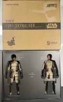 STAR WARS - A Sidehow collectibles / Hot Toys DX07 1/6th scale Luke Skywalker collectible figure,