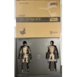 STAR WARS - A Sidehow collectibles / Hot Toys DX07 1/6th scale Luke Skywalker collectible figure,