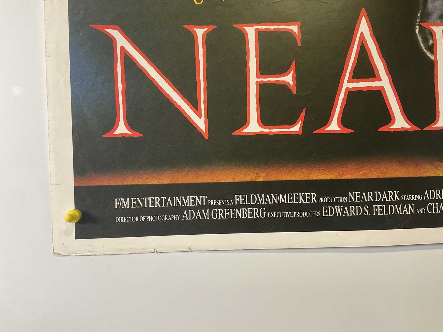 NEAR DARK (1987) UK Quad film poster, Kathryn Bigelow vampire horror, rolled - Image 3 of 6