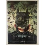 THE DARK KNIGHT (2008) Us one sheet, wildings style where image is made up of joker playing cards,