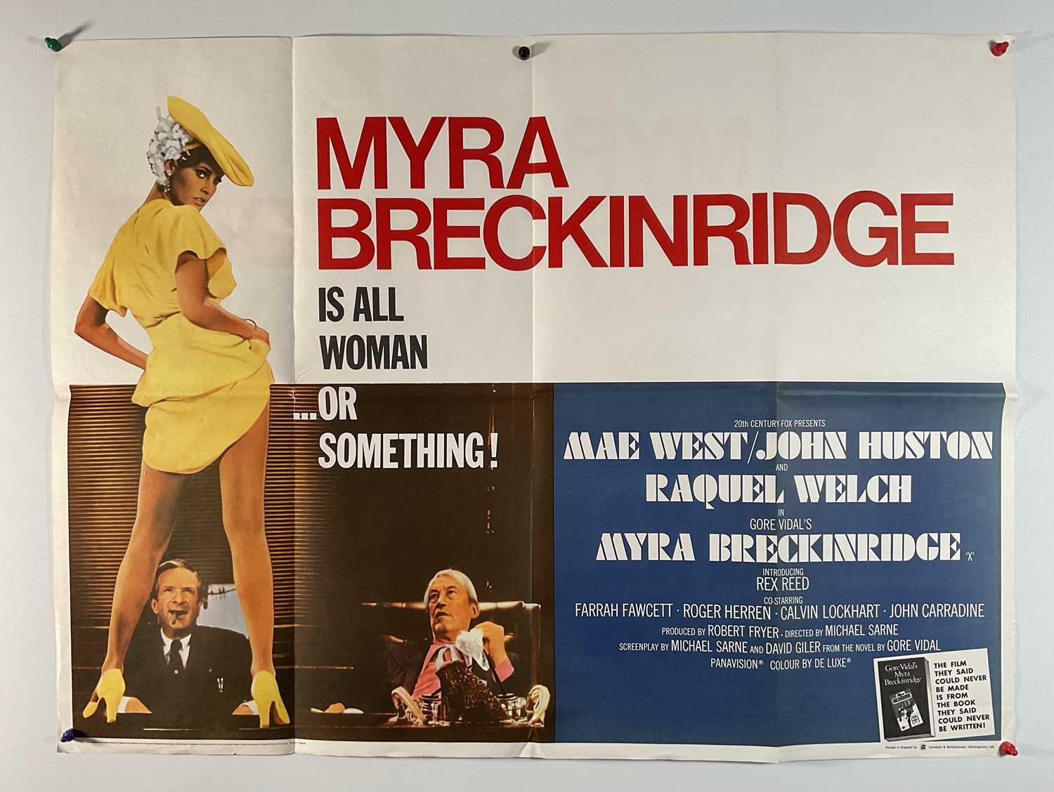 A group of adult UK Quad film posters to include MYRA BRECKINRIDGE (1970), starring Raquel Welch, - Image 2 of 10