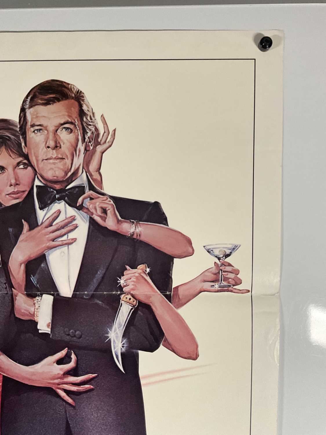 OCTOPUSSY (1983) US One sheet, Roger Moore as James Bond, Dan Goozee artwork, folded. - Image 2 of 7