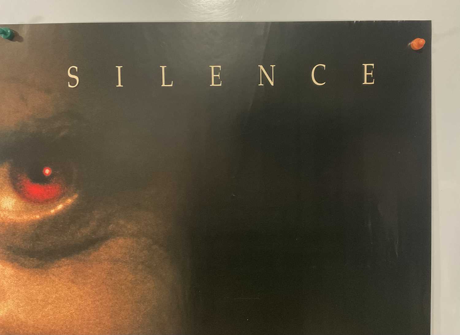 HANNIBAL (2000) UK Quad film poster 'break the silence' advance, rolled. - Image 3 of 6