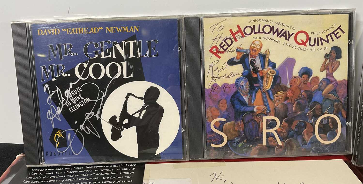 A collection of Jazz musician autographs to include a copy of The Illustrated Encyclopedia of - Image 4 of 6
