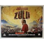 ZULU (1964) UK Quad film poster, 60th Anniversary Release, limited edition, 1 of only 50