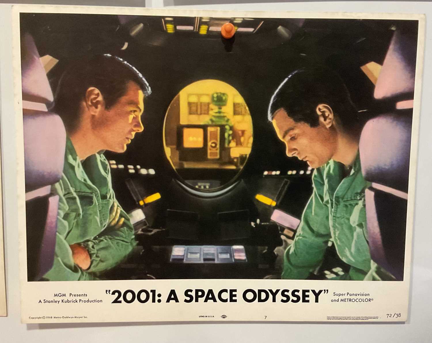 A set of 8 lobby cards for the 1972 re-release of 2001: A SPACE ODYSSEY (1968). (8) - Image 8 of 9