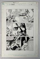 Original Comic Book Artwork by LEE SULLIVAN from ROBOCOP #15 (1991, Marvel Comics) page 3,