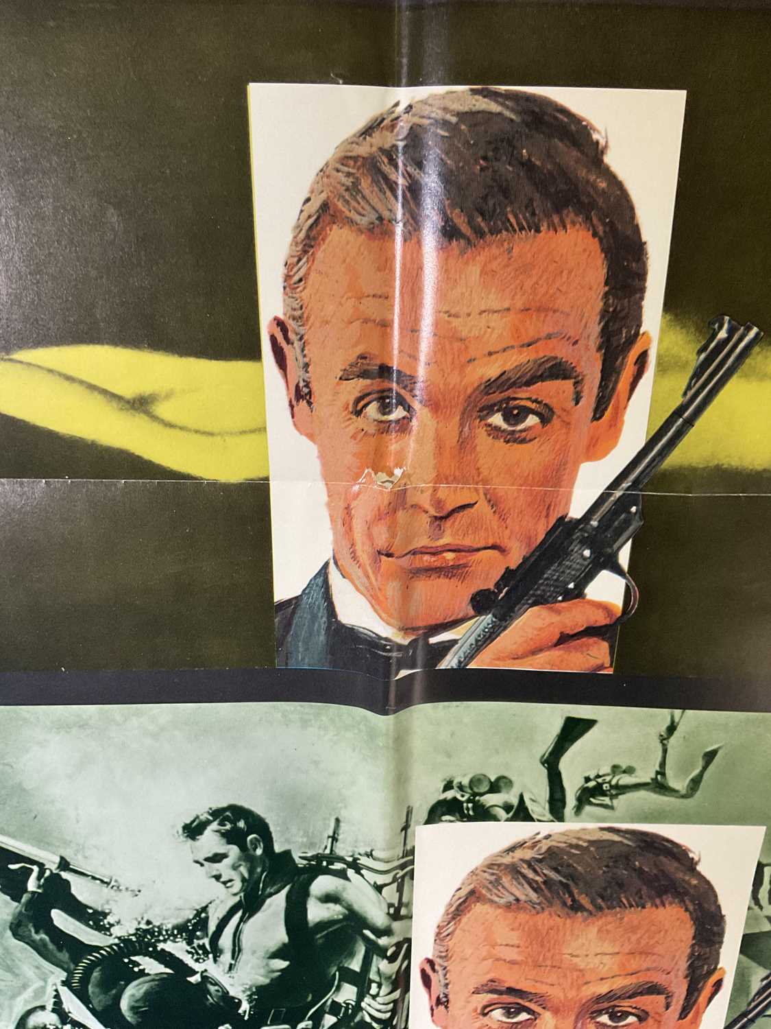 YOU ONLY LIVE TWICE (1967) US One-sheet teaser film poster, classic Sean Connery as 007, folded. - Image 5 of 8