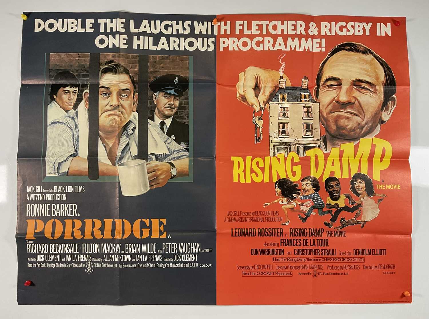 A group of British comedy movie posters comprising THE LIKELY LADS (1976) UK Quad, CARRY ON COLUMBUS - Image 3 of 7
