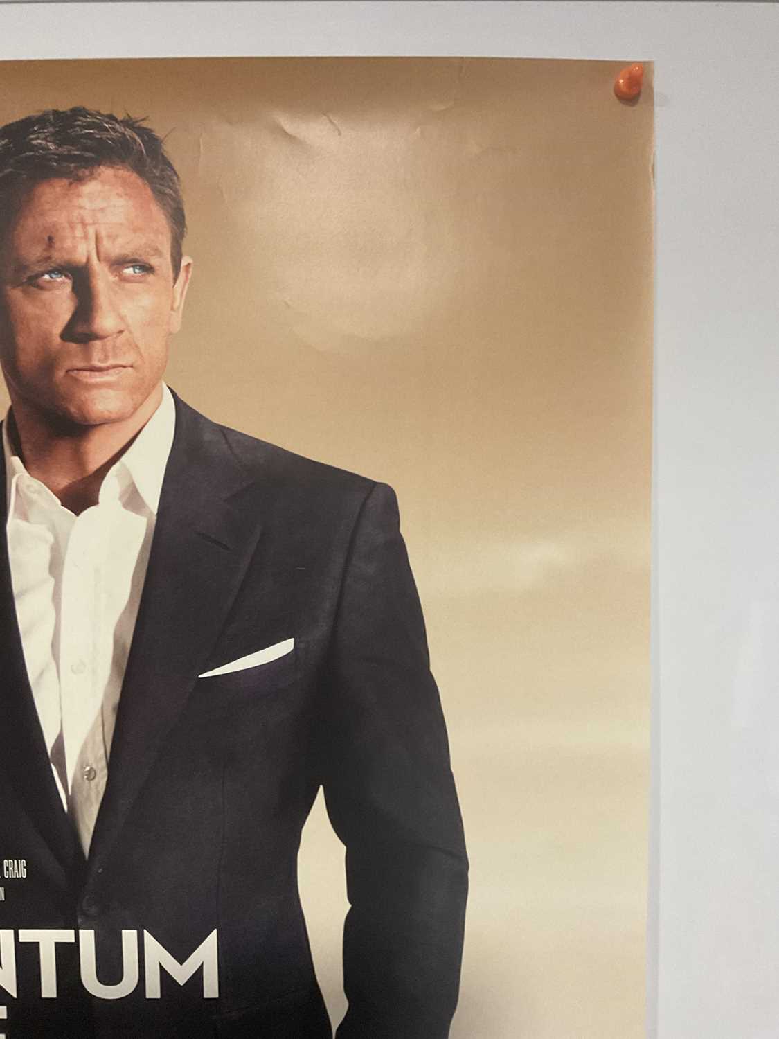 QUANTUM OF SOLACE (2008) UK one sheet, matte finish, Daniel Craig's eyes touched up in blue with - Image 2 of 6