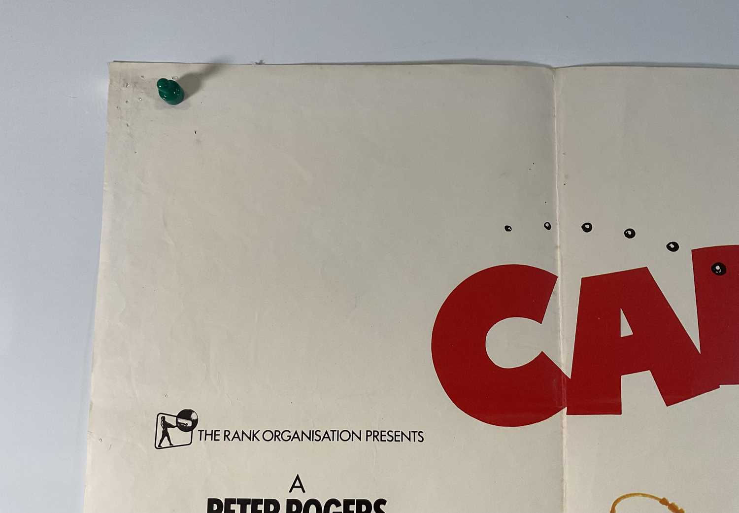 CARRY ON DICK (1973) UK Quad film poster, artwork by Arnaldo Putzu, folded. - Image 3 of 6