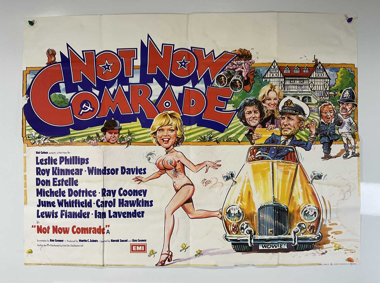 A group of UK Quad Comedy film posters comprising of THE ADVENTURES OF BARON MUNCHAUSEN (1988), - Image 5 of 10