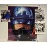 A ROBOCOP 2 US one-sheet movie poster signed by Director IRVIN KERSHNER and Composer LEONARD