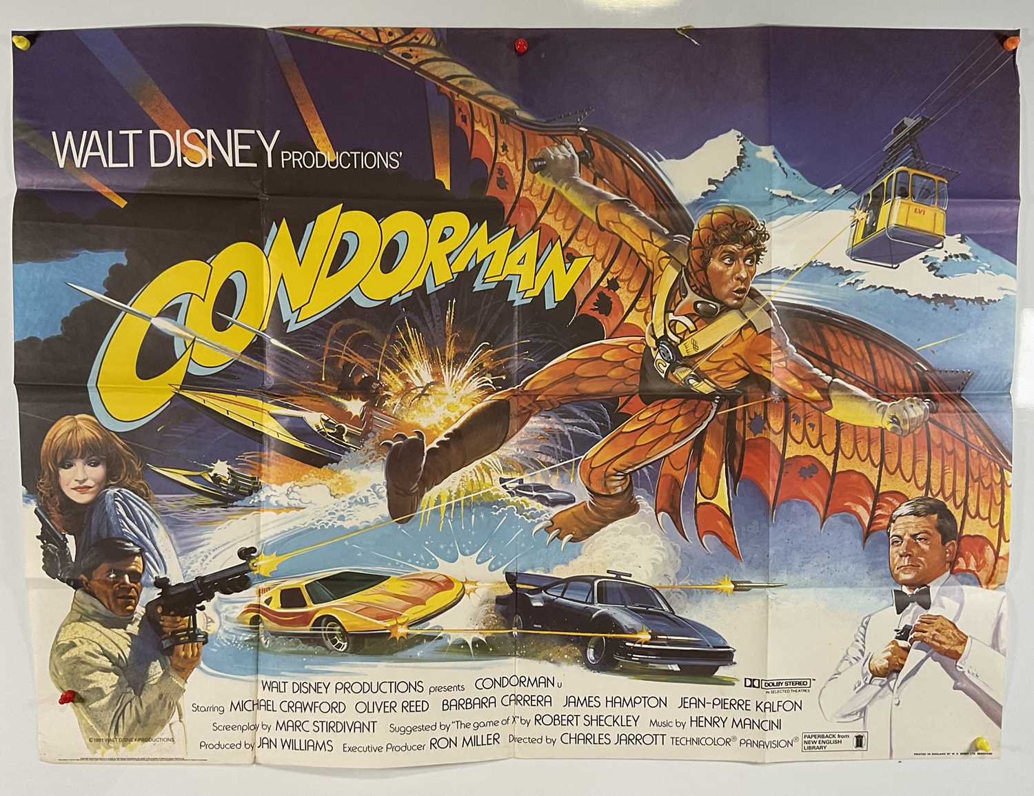 A group of Action / Adventure movie posters comprising GOLDEN RENDEZVOUS (1977) US half sheet, - Image 5 of 8