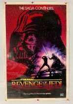 STAR WARS: REVENGE OF THE JEDI (1983) U.S. One-Sheet movie poster - Dated Teaser “Coming May 25,