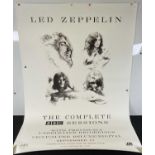 LED ZEPPELIN - The Complete BBC Sessions Album Bus Stop promotional poster - rolled