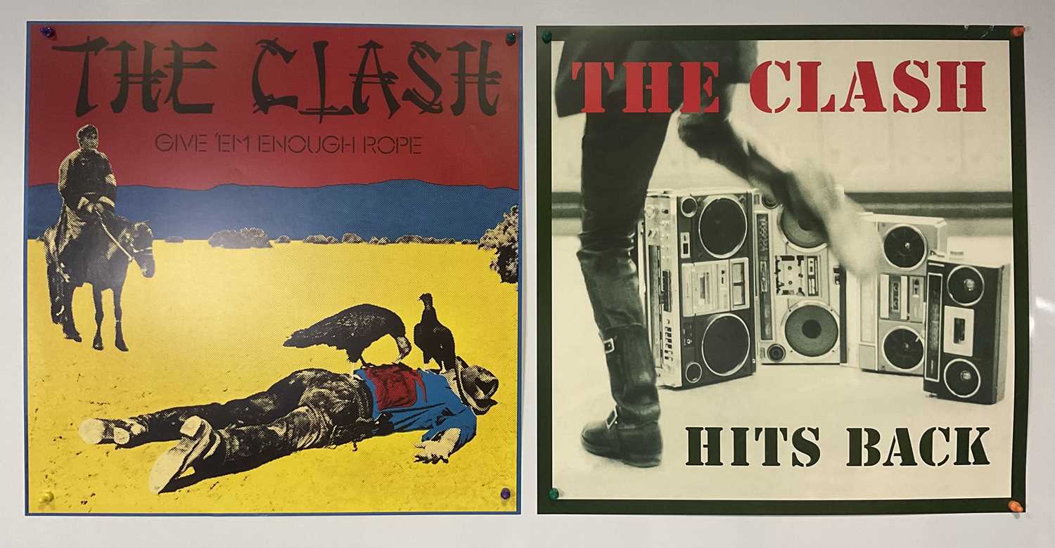 THE CLASH - A group of album artwork commercial posters for The Clash self titled album, Sandinista, - Image 4 of 7