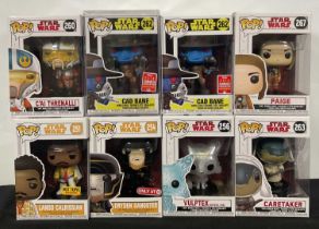 STAR WARS - A group of Star Wars Funko Pops comprising of Lando Calrissian #251 Hot Topic Exclusive,