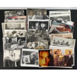 A quantity of black and white and colour promotional stills for various titles to include THE