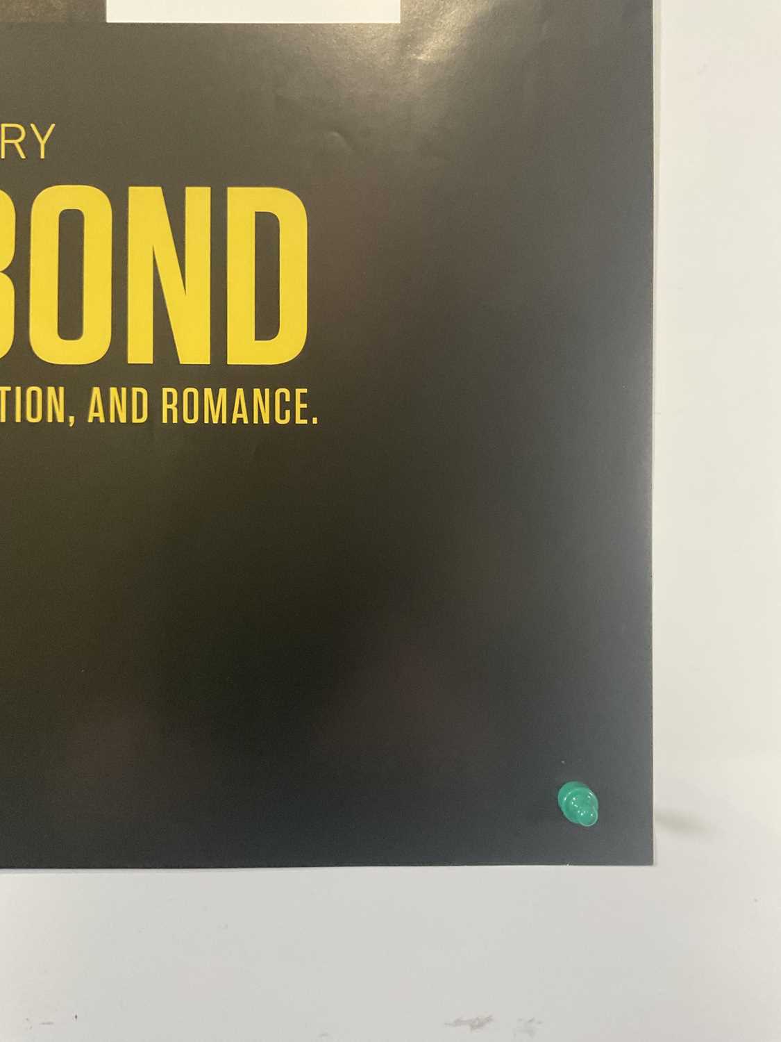BECOMING BOND (2017) UK Quad poster for the Hulu documentary about George Lazenby, rolled - Image 5 of 5