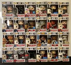 STAR WARS - A group of Star Wars Funko Pops to include #69-76, 78-90 including various limited