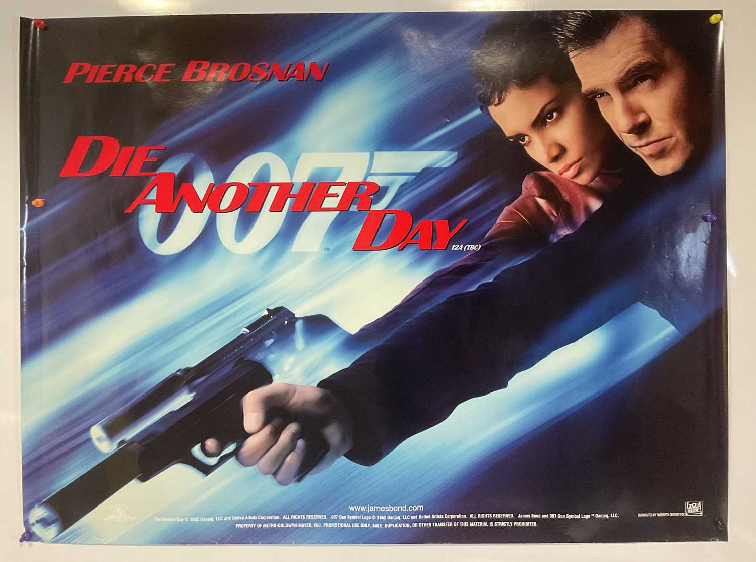 A group of James Bond posters to include THE WORLD IS NOT ENOUGH (1999) UK Quad, DIE ANOTHER DAY ( - Image 3 of 5