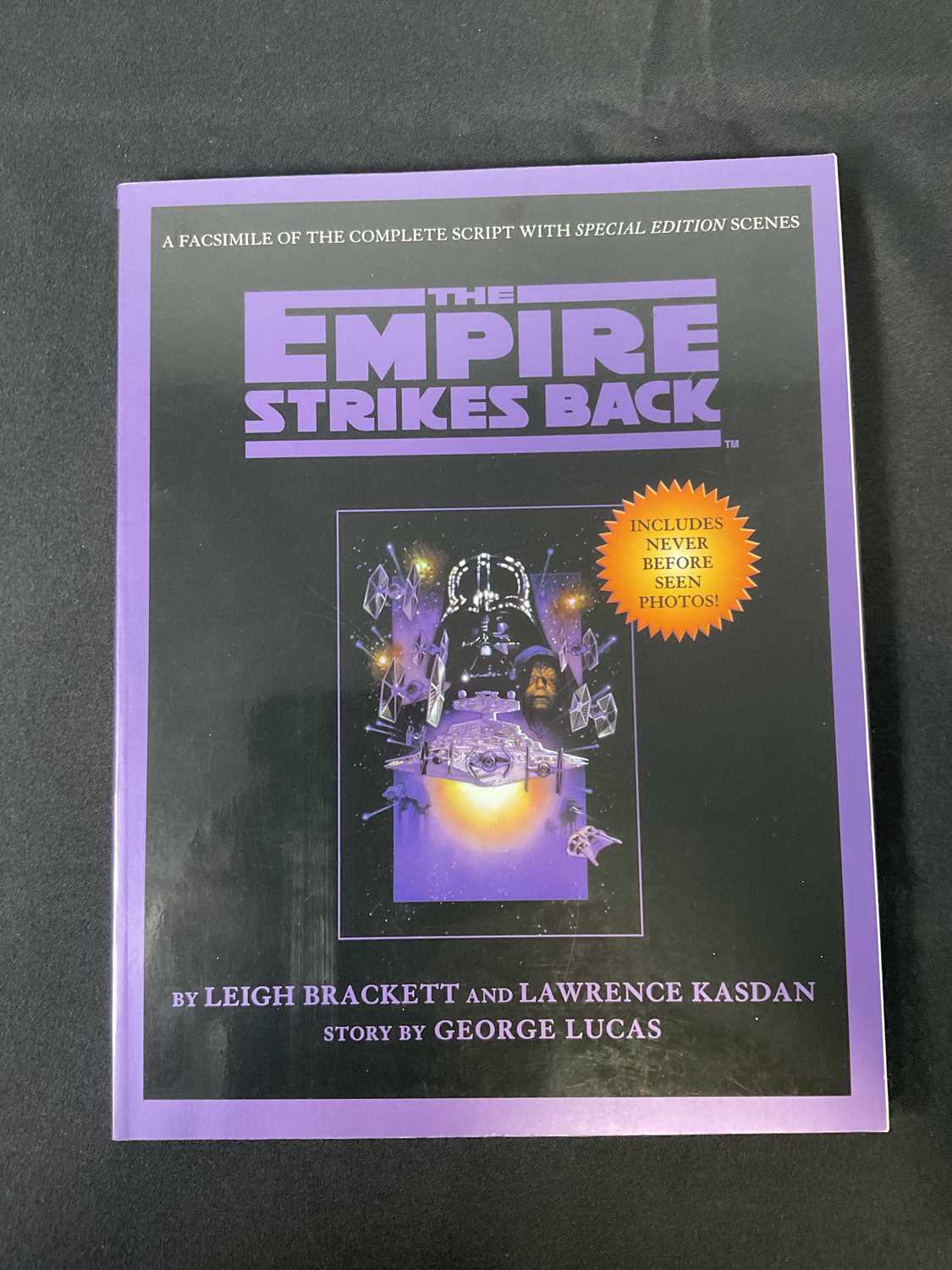 STAR WARS EPISODE V - THE EMPIRE STRIKES BACK 1st edition facsimile script (1998) signed by MARK - Image 4 of 4