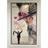 MY FAIR LADY (1964) 1994 one sheet 30th anniversary re-release, rolled