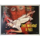 EYES WITHOUT A FACE (1959) BFI 2003 re-release, classic Hollywood horror, artwork by Jean Mascii,