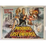 PRISONERS OF THE LOST UNIVERSE (1984) UK Quad film poster, rolled.