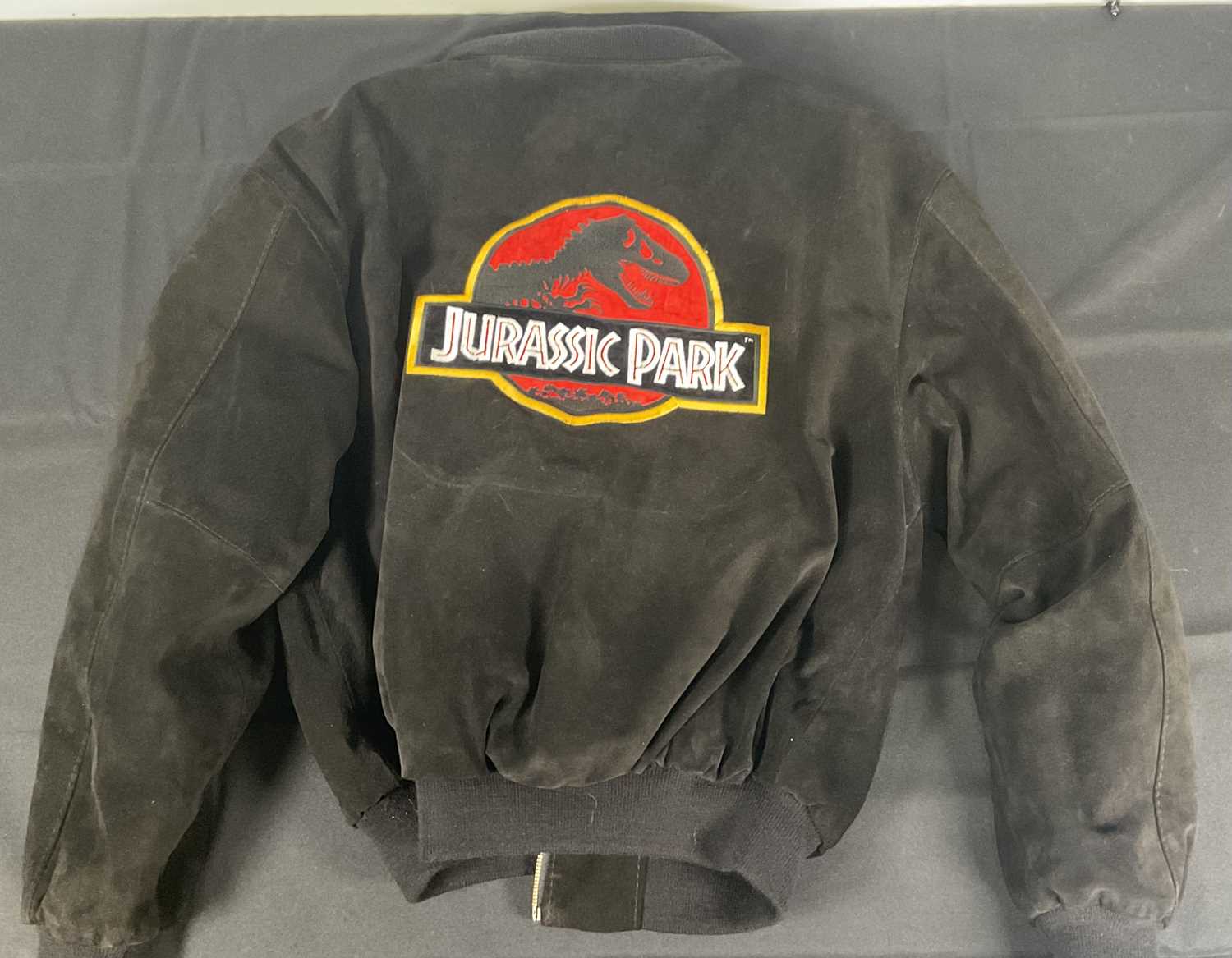 A JURASSIC PARK quilted Varsity jacket with classic logo design on the back, another X-FILES varsity - Image 4 of 6