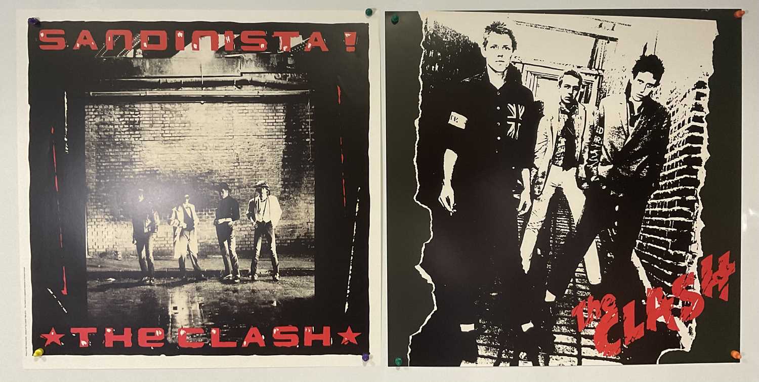 THE CLASH - A group of album artwork commercial posters for The Clash self titled album, Sandinista, - Image 3 of 7