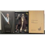 STAR WARS - A Hot Toys, Movie Masterpieces 1/6th scale collectible Obi-Wan Kenobi figurine,