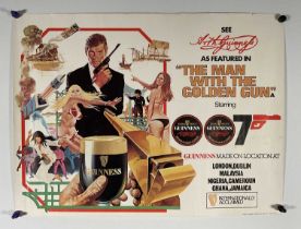 JAMES BOND: THE MAN WITH THE GOLDEN GUN (1974) - An unusual Guinness tie-up with the James Bond film