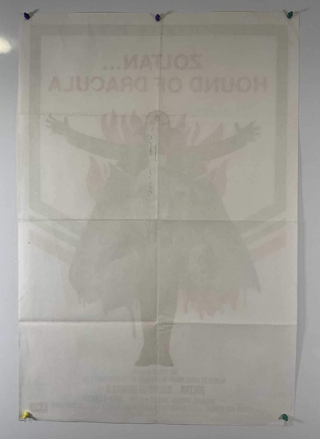 ZOLTAN HOUND OF DRACULA (1977) British one sheet, Vampire horror, folded - Image 6 of 6