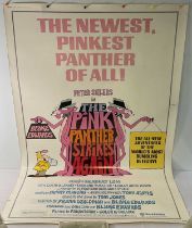 THE PINK PANTHER STRIKES AGAIN (1976) starring PETER SELLERS, U.S. 40 x 60 poster, with