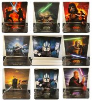 STAR WARS - A group of 8 large format bus stop posters (48" x 70") comprising of 6 character posters