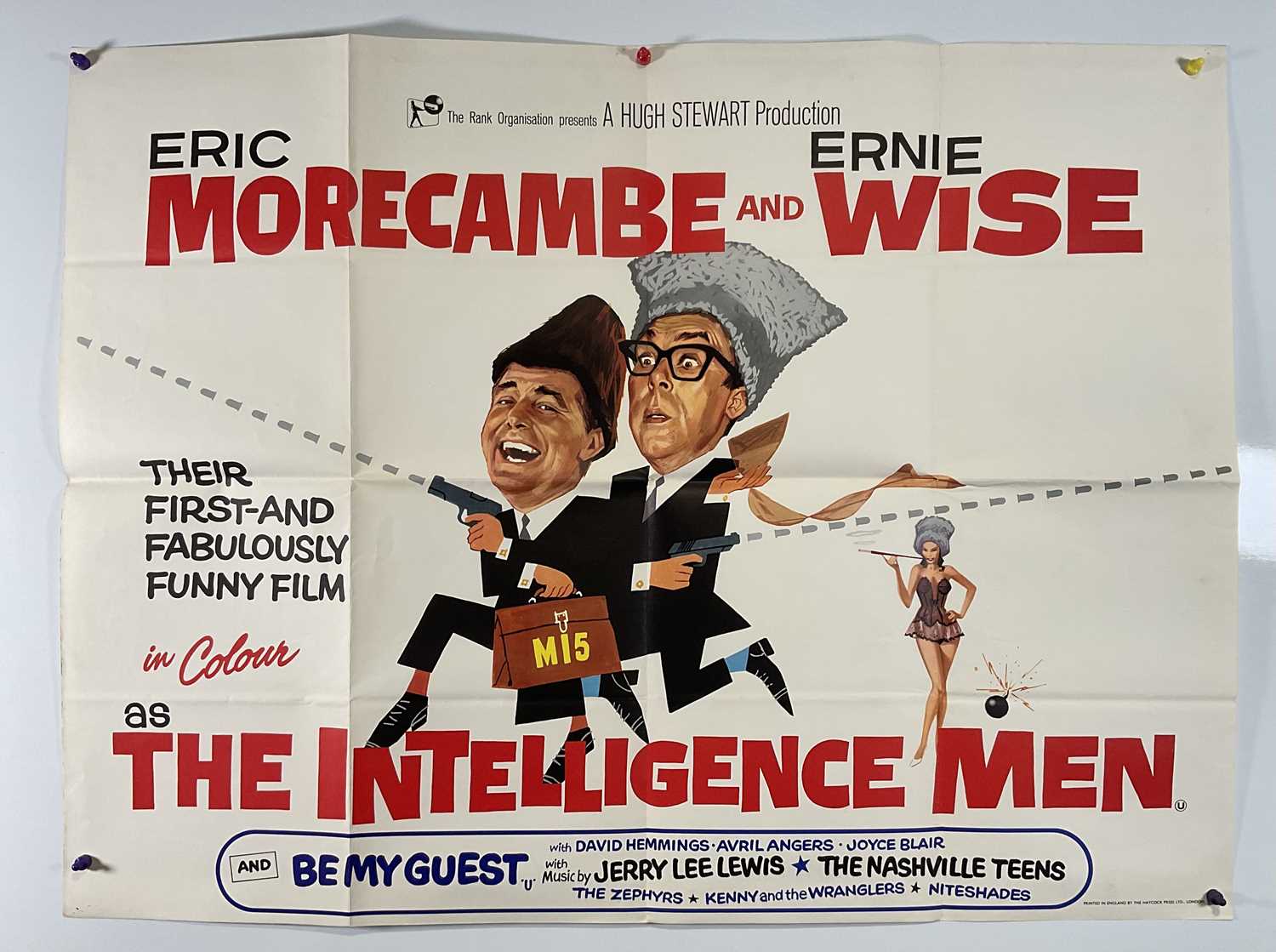 A trio of Morecambe and Wise movie posters to include WHAT HAPPENED AT CAMPO GRANDE? (1967) UK one - Image 3 of 4