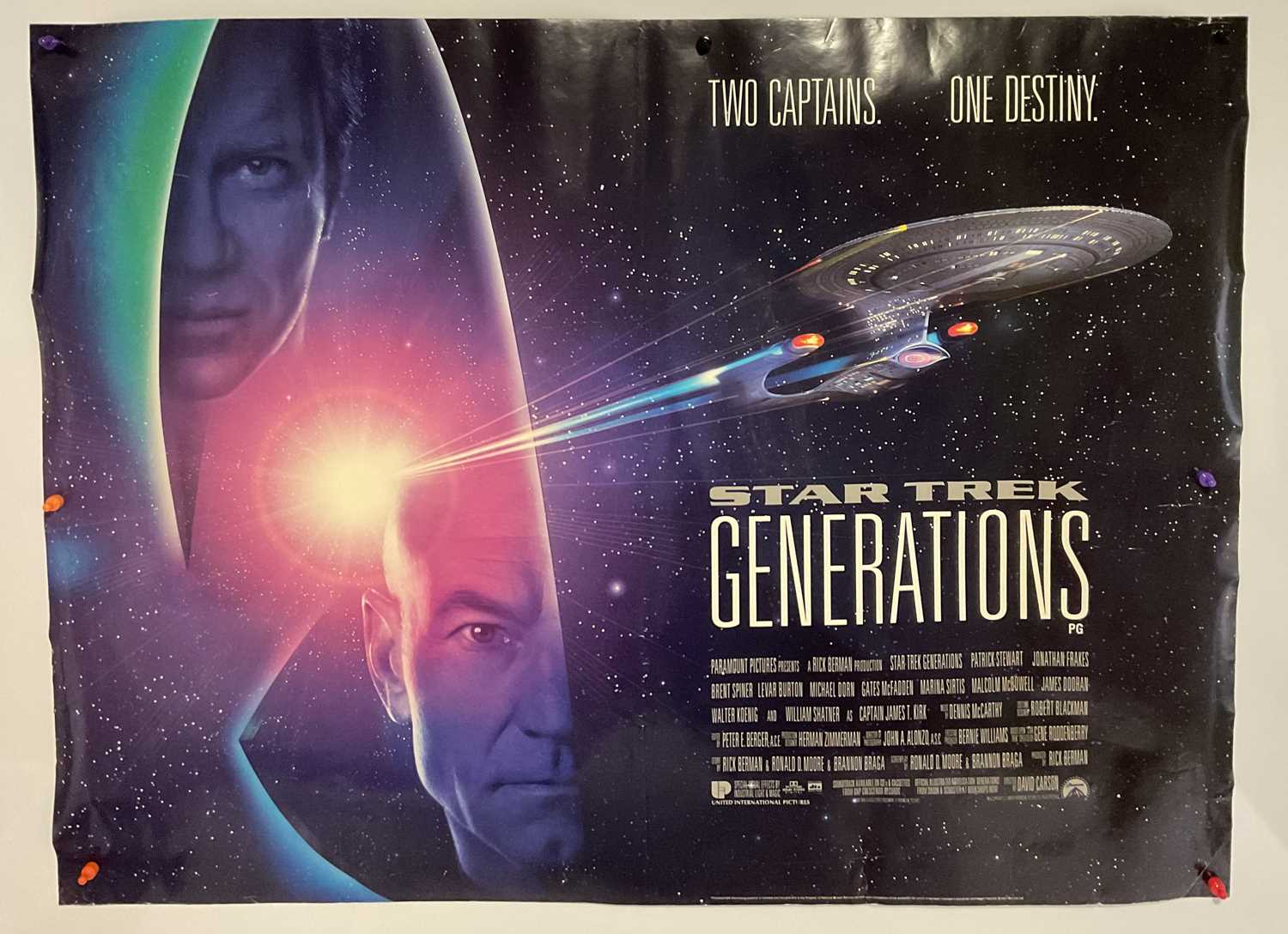 A group of STAR TREK movie posters to include STAR TREK (1980) French Grande / One panel poster, Bob - Image 3 of 5