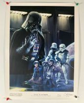 STAR WARS - 'Execution Order' an Artist Proof print by Chris Trevas for the 2013 Star Wars