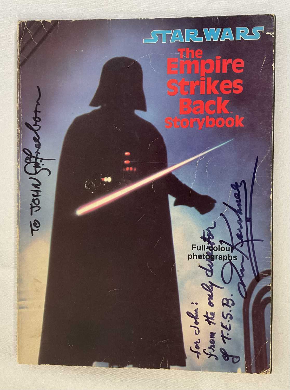 A group of autographed movie souvenir program books to include STAR WARS EPISODE IV: A NEW HOPE ( - Image 2 of 5