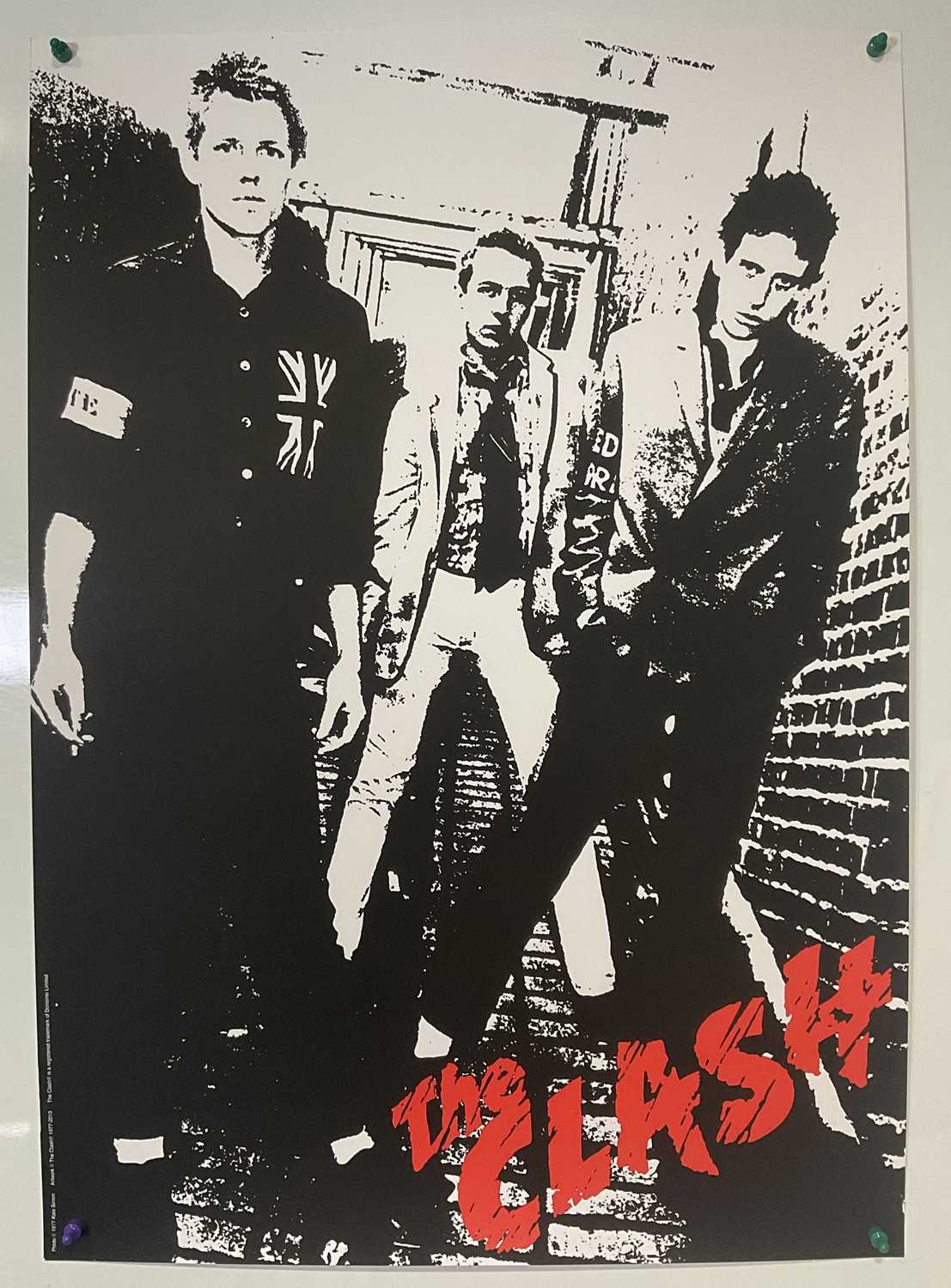 THE CLASH - A group of album artwork commercial posters for The Clash self titled album, Sandinista, - Image 6 of 7