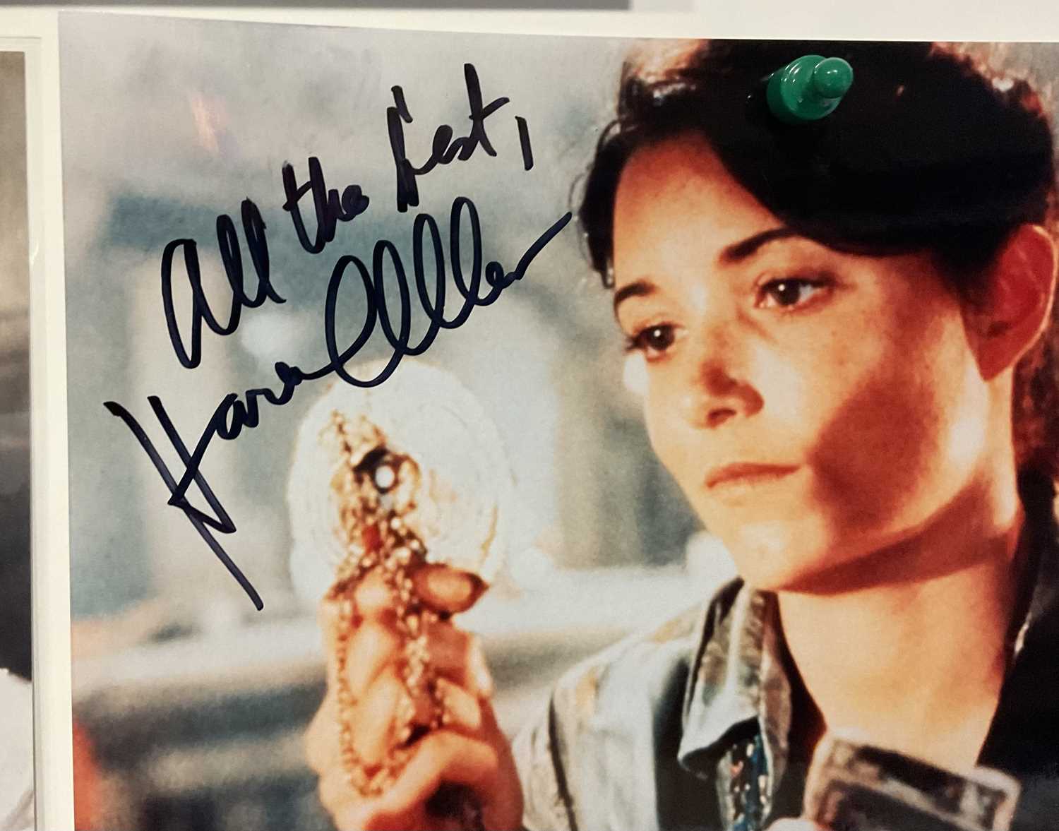 A group of 3 autographs from actors from the INDIANA JONES franchise comprising of KE HUY QUAN, - Image 4 of 4