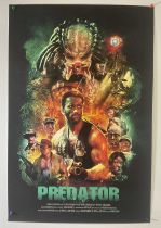PREDATOR (1987) alternative movie poster by Rich Davies hand-numbered, limited edition 49/100,